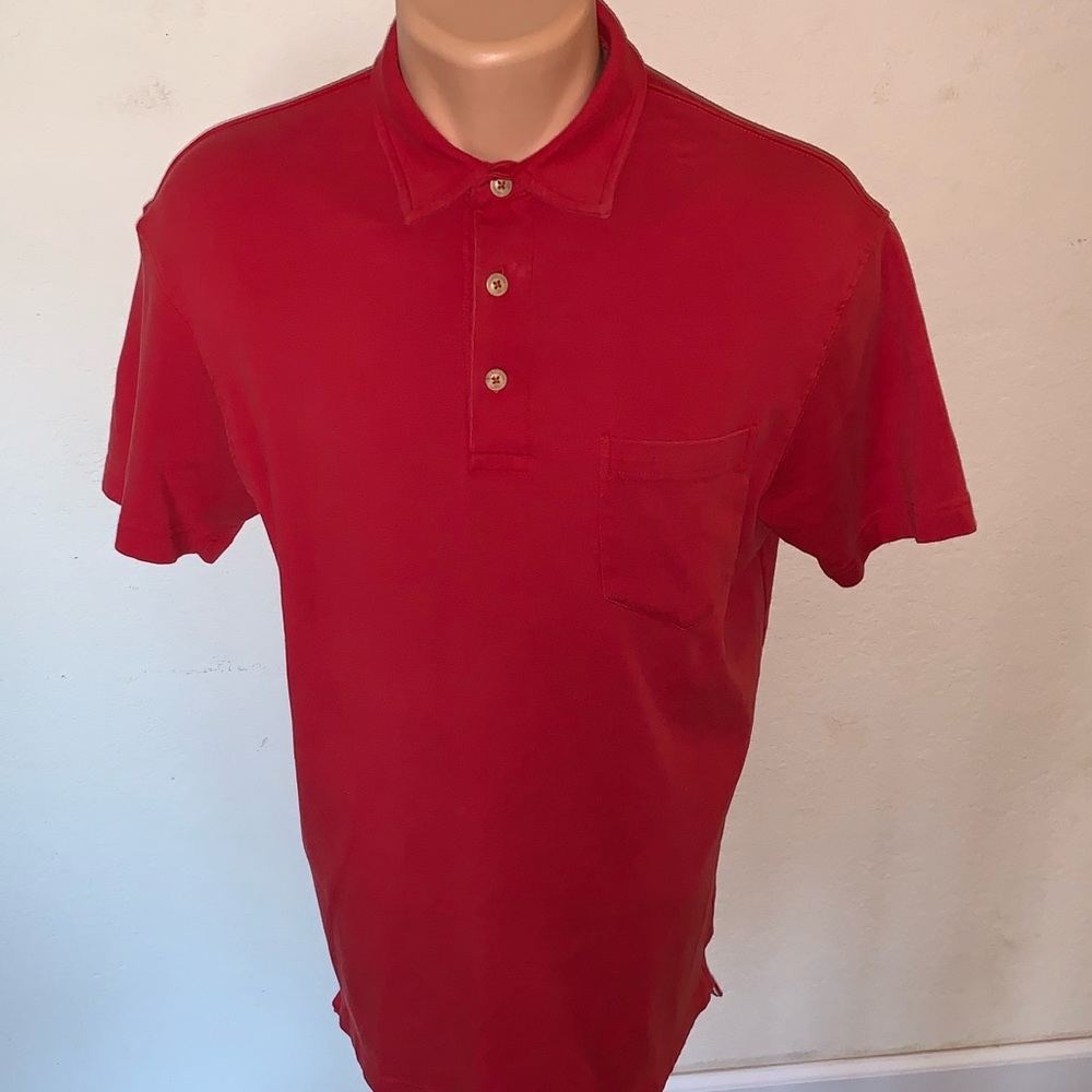 The Normal Brand Red Polo Shirt